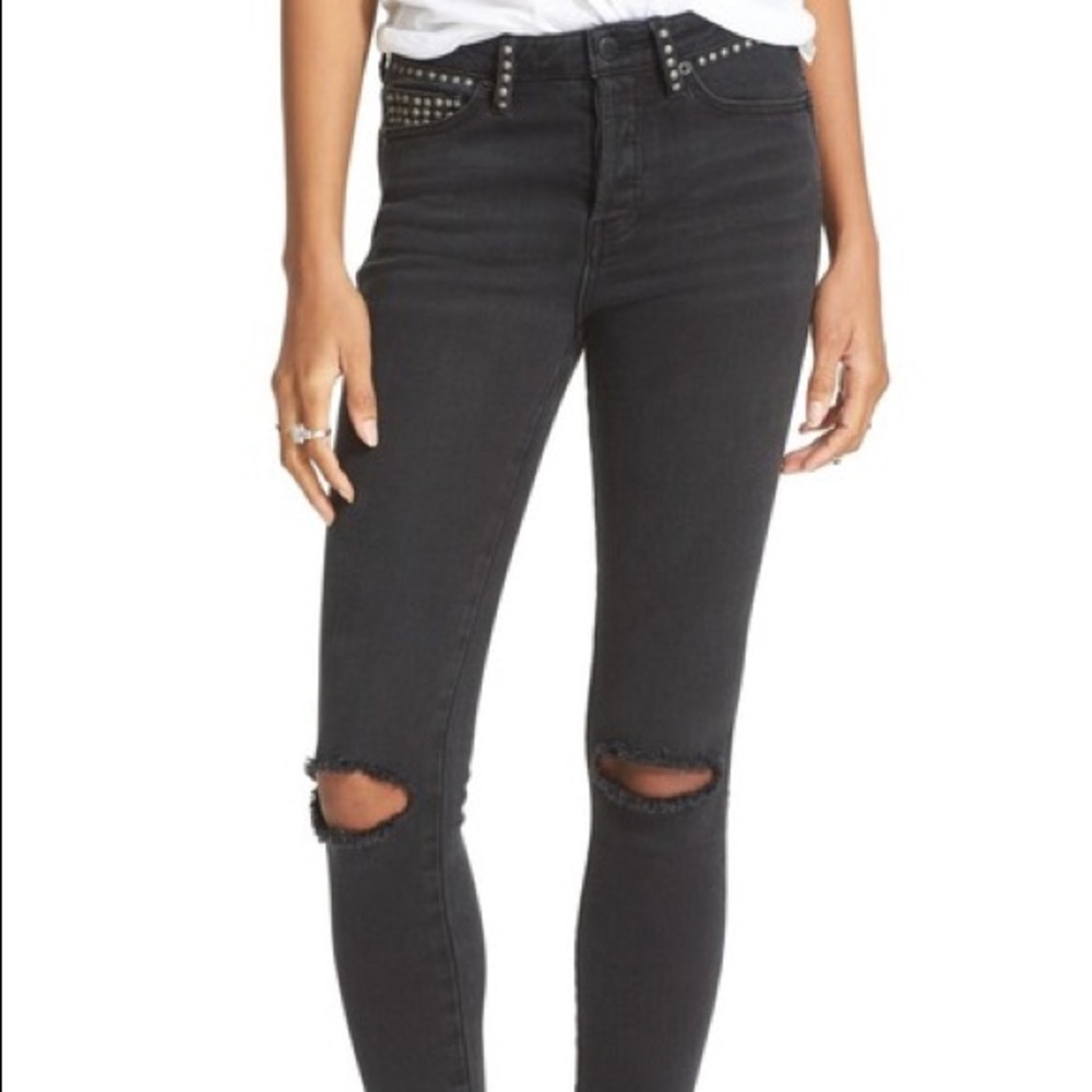 Black Free People Jeans